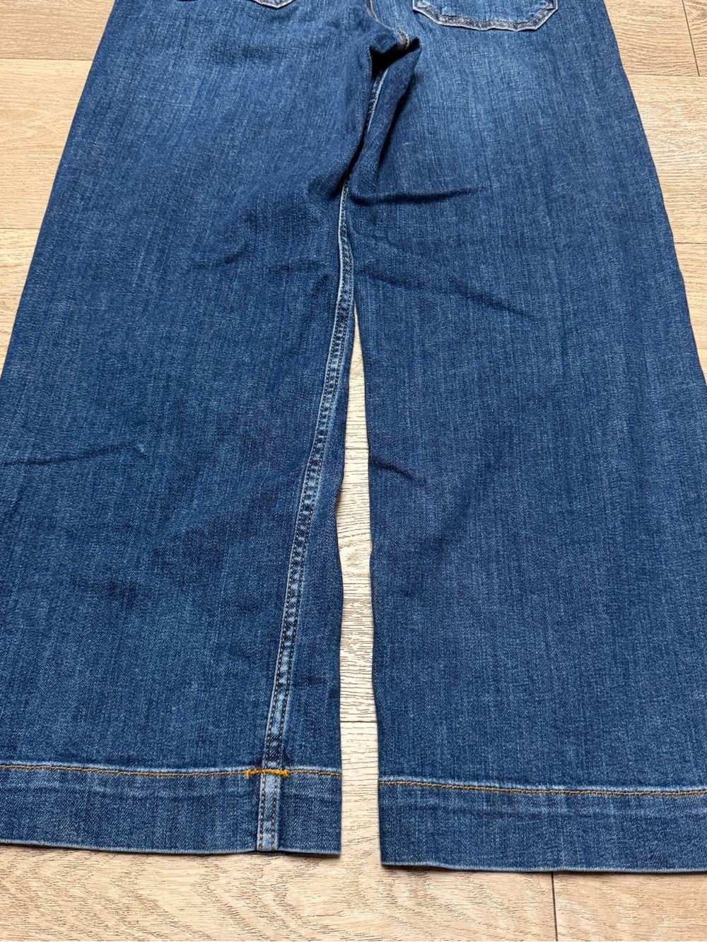 Maeve Blue Denim Colette Jeans Size 26 Flare Wide Leg - Picture 6 of 15